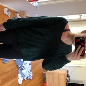 Green sweater